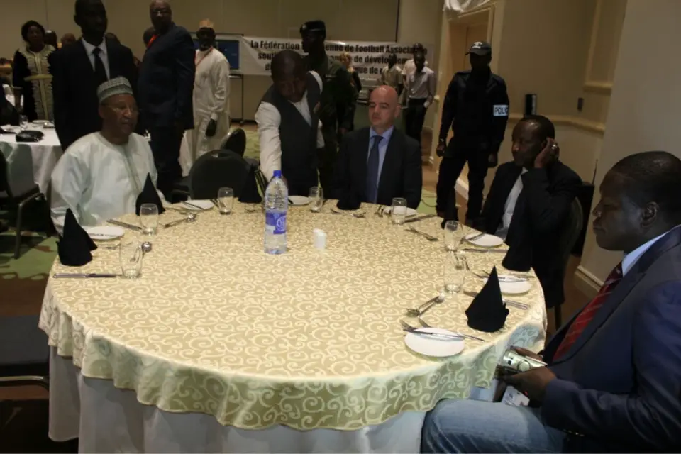 Tchad : La visite en images du patron de la FIFA