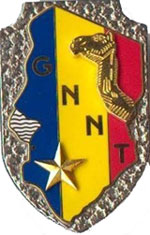 L'insigne de la Garde Nationale Nomade du Tchad. Crédits : Sources