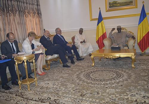 Une Délégation conjointe UE-gouvernement français à Am-Djarass