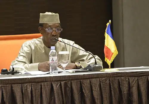 Le Président de la République du Tchad, Idriss Déby a prononcé aujourd'hui un discours lors de la réunion de présentation du rapport sur la réforme institutionnelle de l'Union Africaine, en Guinée Conakry.