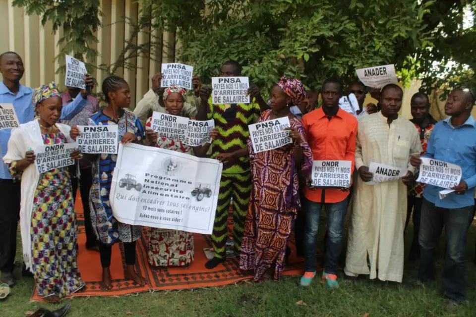 Tchad : La cellule syndicale ONDR/PNSA réclame le paiement intégral de leur salaire. Alwihda Info