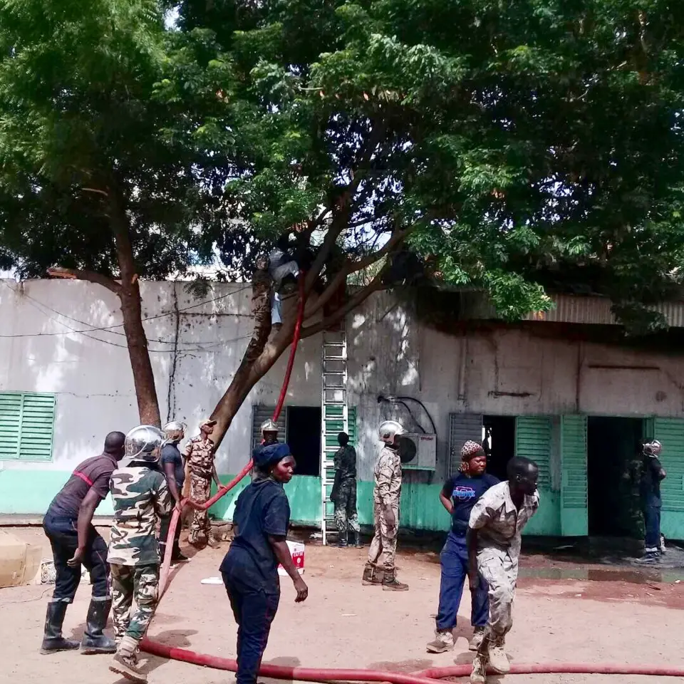 Tchad : Un incendie sur un bâtiment du groupe SNER provoque des dégâts matériels. Alwihda Info