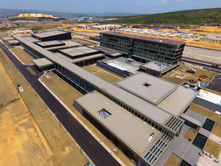 Le centre international de conférence de Kintélé Le centre international de conférence de Kintélé