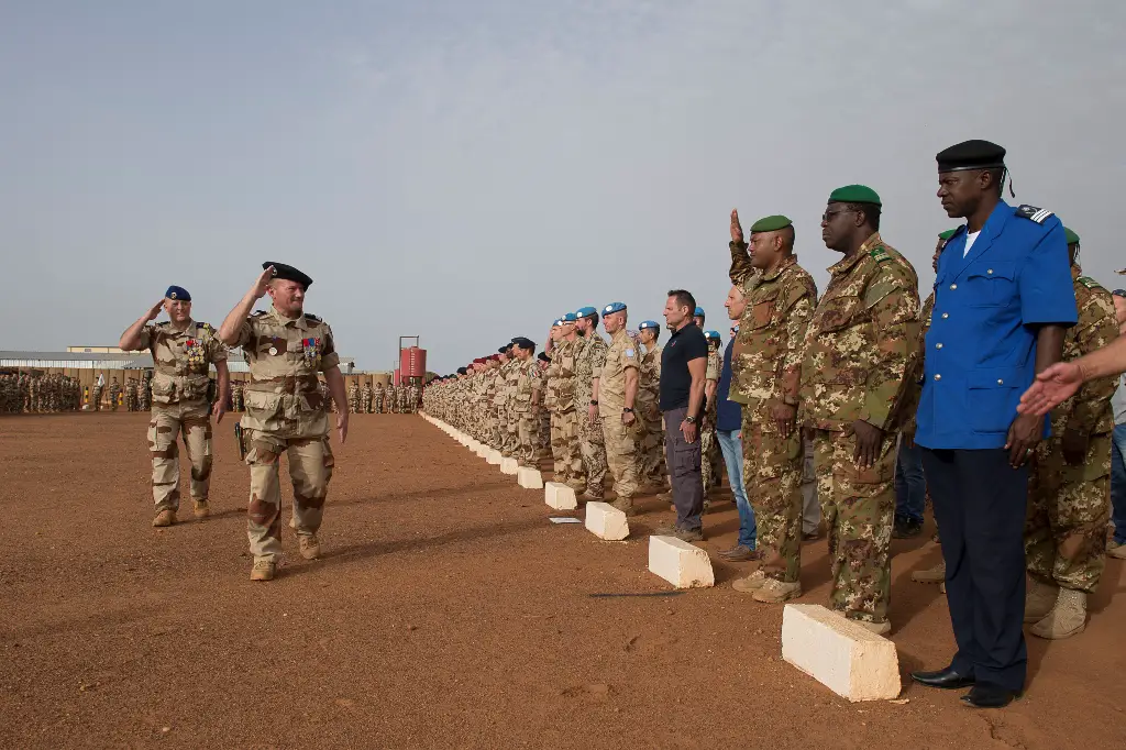 Des officiers tchadiens et américains décorés par la Force Barkhane