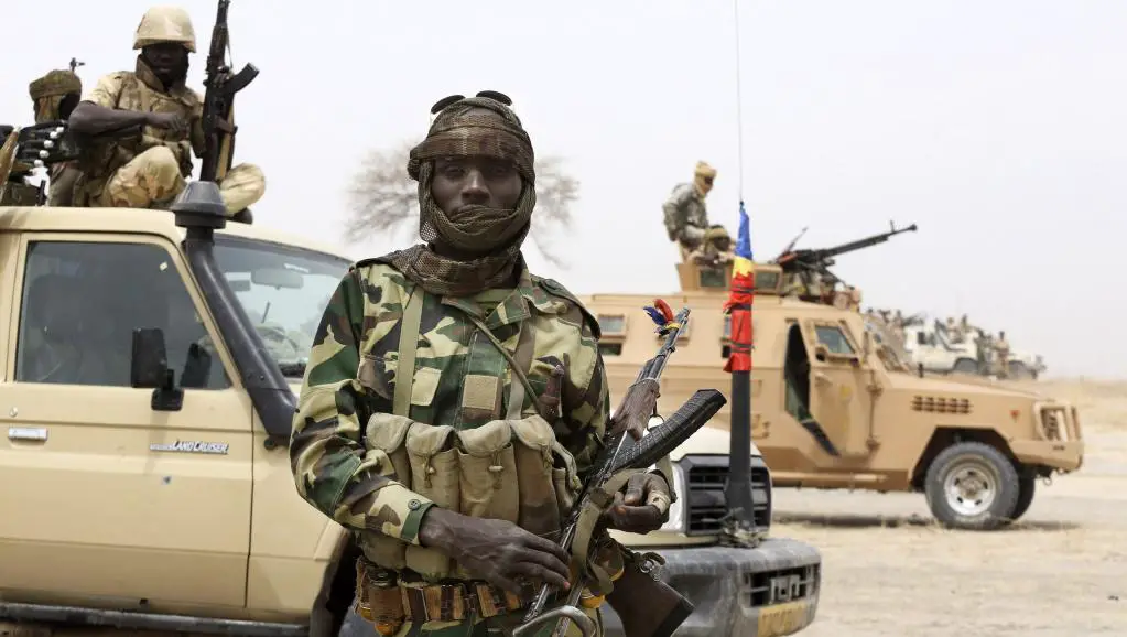 Des soldats tchadiens. Crédits photo : Sources