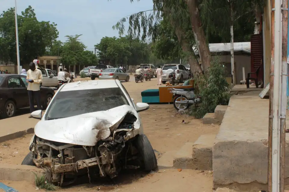 N'Djamena : grave accident de circulation entre deux véhicules, aucune victime. Alwihda Info