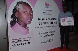 Lutte contre le cancer de l'enfant au Congo :  une campagne de collette de fonds pour la fondation Calissa Ikama