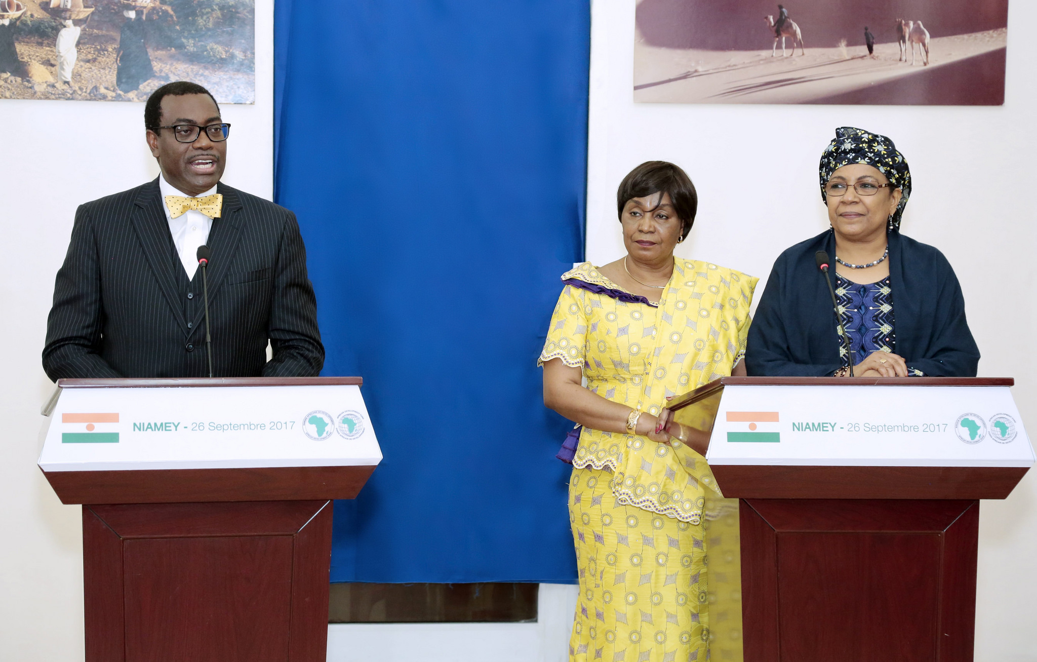 Niger : Akinwumi Adesina, élevé à la dignité de Grand officier de l’ordre du Mérite