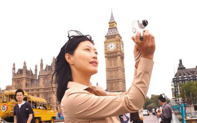 London sees more and more tourists from China. (Photo by People’s Daily Overseas Edition)