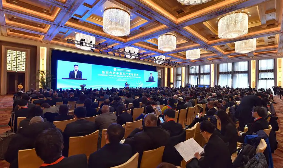CPC willing to co-build a better world with foreign political parties