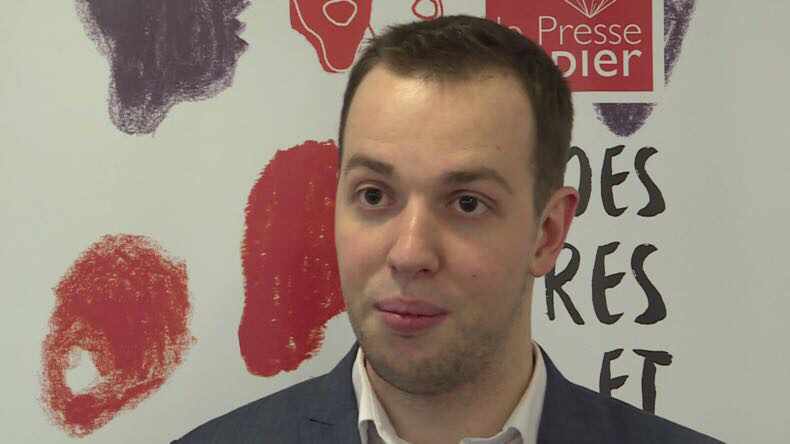 L'écrivain Thomas Dietrich. L'écrivain Thomas Dietrich.