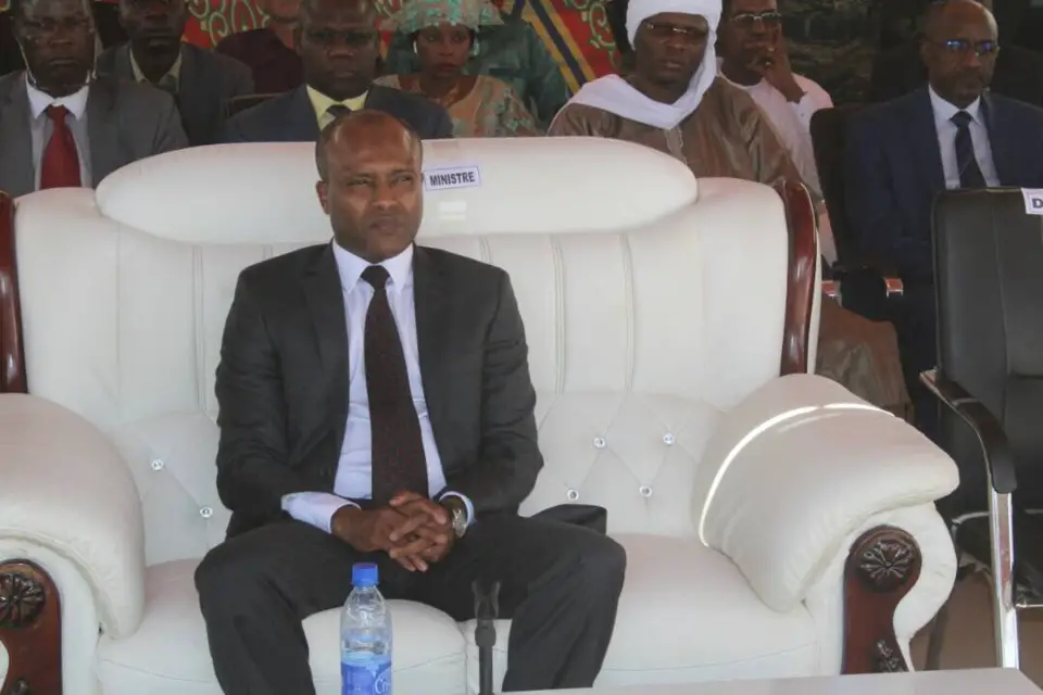 Le Ministre des Finances et du Budget, Abdoulaye Fadoul Sabre. Alwihda Info