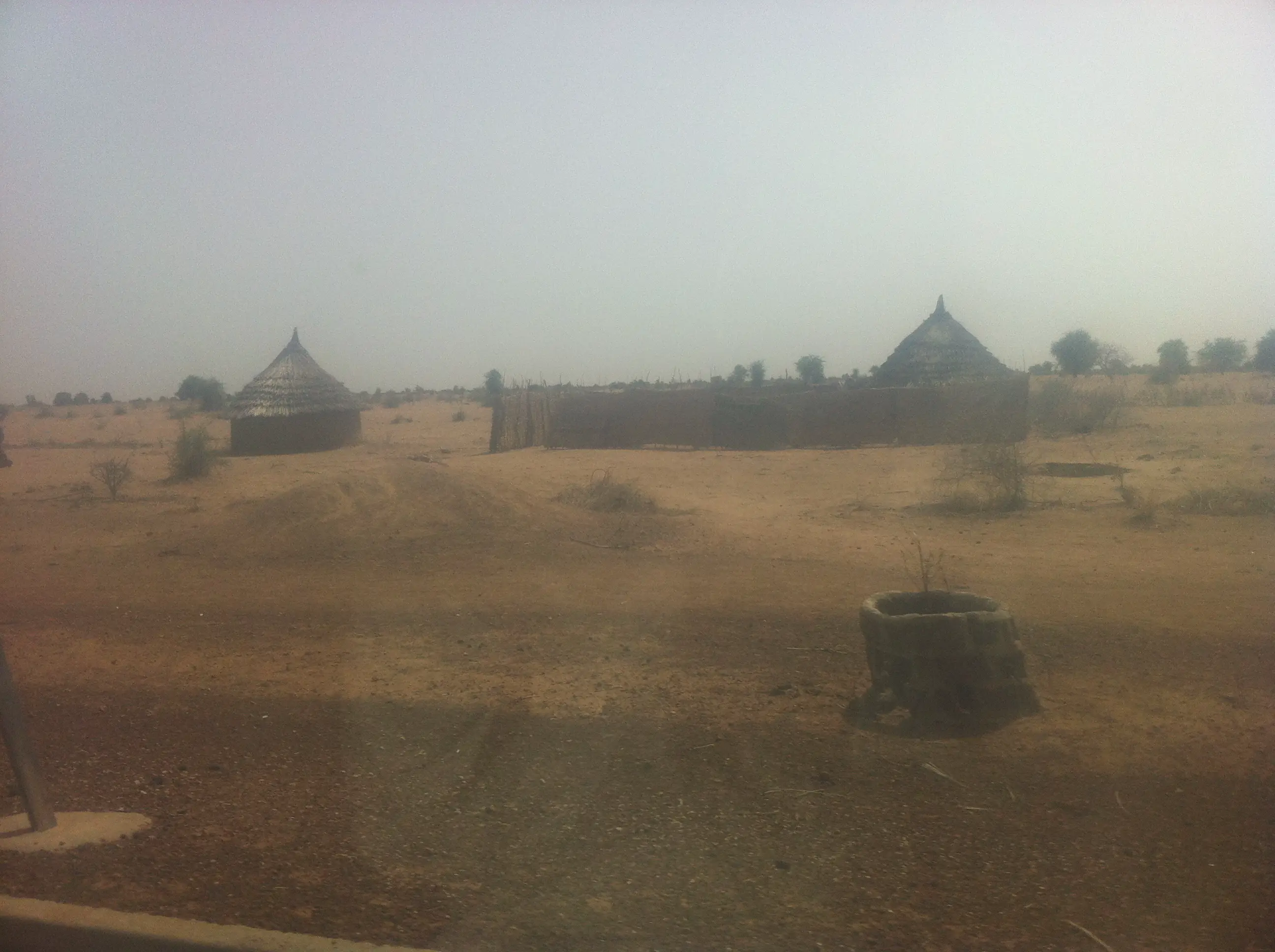 Le paysage à la sortie nord de N'Djamena, 2014. Photo Alwihda Info