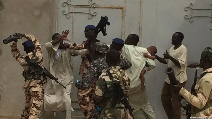 Illustration. Violence policière ce lundi 22 janvier à N'Djamena contre des civils. Crédits photo : André Kodmadjingar/VOA