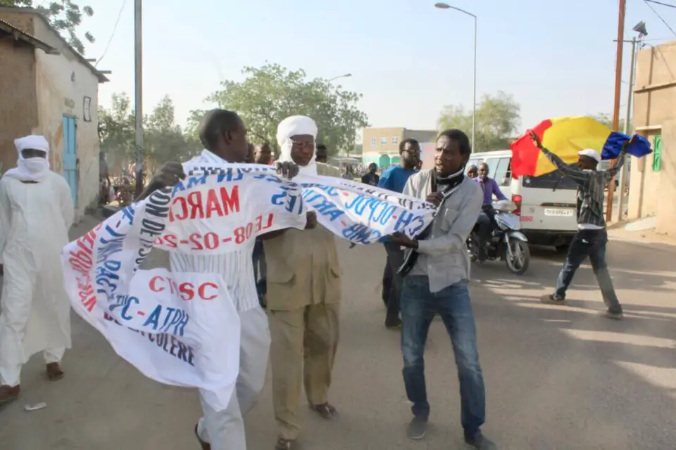 N'Djamena : plusieurs manifestants interpellés après la marche pacifique