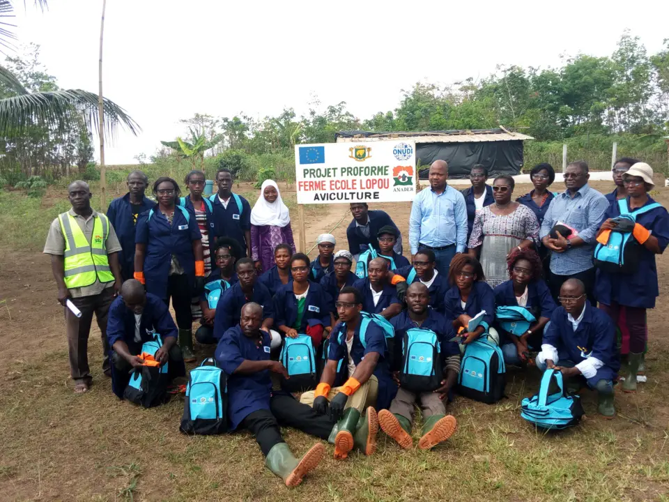 Côte d'Ivoire / Développement de l’aviculture en milieu : 27 jeunes en formation à Dadou sur les techniques modernes avicoles