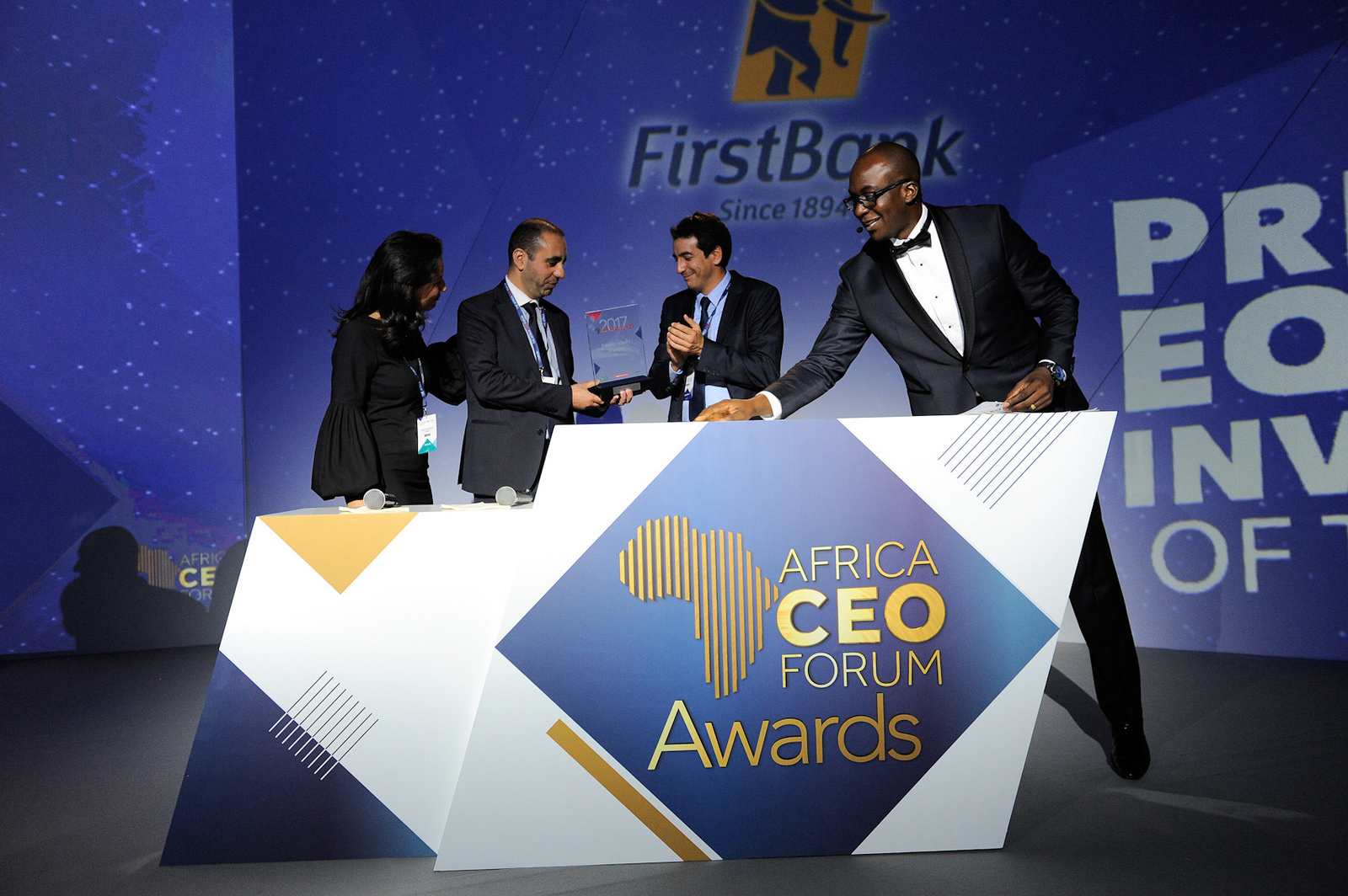 Africa CEO Forum 2017 - Dîner de Gala & Africa CEO Forum Awards. Crédits photo : DR