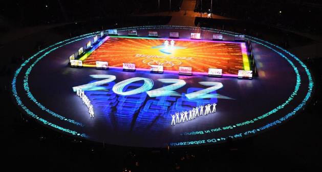 The Beijing eight-minute show at the closing ceremony of the 2018 PyeongChang Winter Olympics. (Photo: official website of Beijing organizing committee for the 2022 Winter Olympic Games)