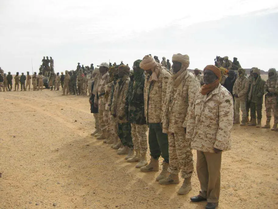 Des rebelles tchadiens. Credit photo : CCMSR