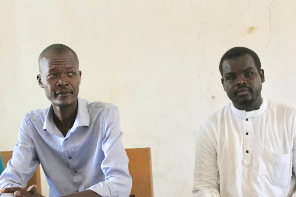 Le porte-parole du Mouvement Citoyen Jeunesse en Marche, Nadjindou Hubert. Alwihda Info Le porte-parole du Mouvement Citoyen Jeunesse en Marche, Nadjindou Hubert. Alwihda Info