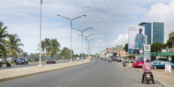 Vue de la ville de Lomé. © Jacques TORREGANO pour Jeune Afrique