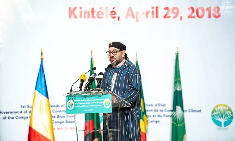 Commission Climat et du Fonds Bleu du Bassin du Congo à Brazzaville : Le Roi Mohammed VI, modèle d'engagement en faveur de la lutte contre les changements climatiques