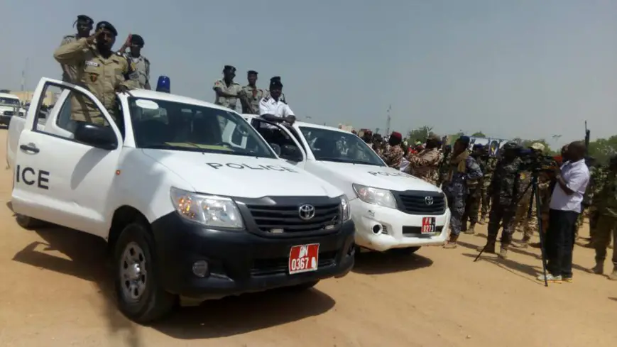 Des policiers au Tchad. Alwihda Info/D.H.