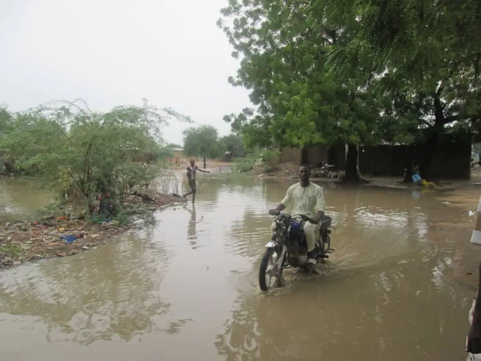 En images : inondations à N'Djamena