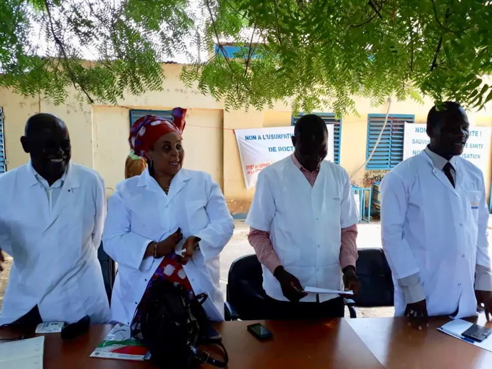 L'assemblée générale du Syndicat des médecins du Tchad, jeudi 26 juillet 2018. Alwihda Info