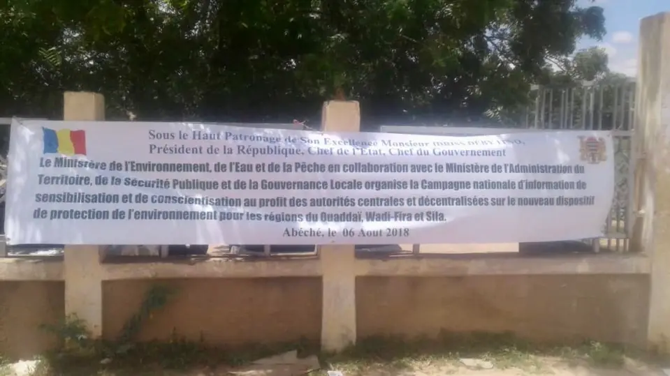Tchad : les régions sensibilisées au nouveau dispositif de protection de l’environnement / Alwihda Info/H.C.