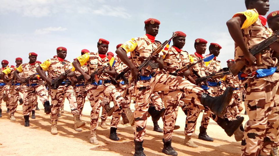 En images : défilé militaire du 11 août à Abéché