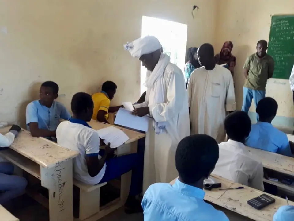 Tchad : 64 élèves composent le concours national de mathématiques