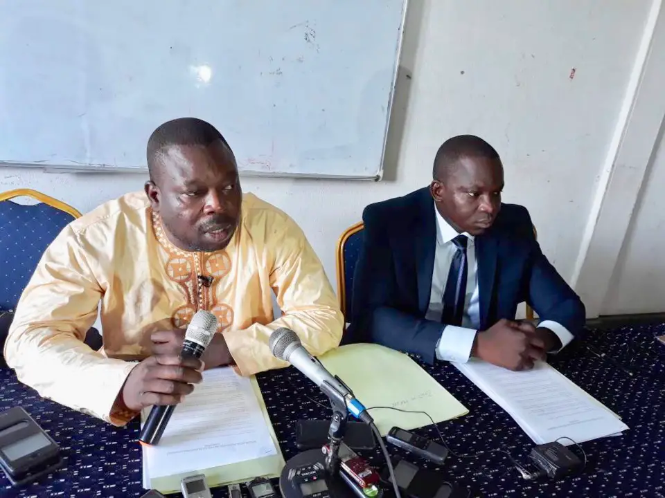 L'avocat de la partie civile, Maître Pamkeré Wouzé (gauche). Alwihda Info/archives