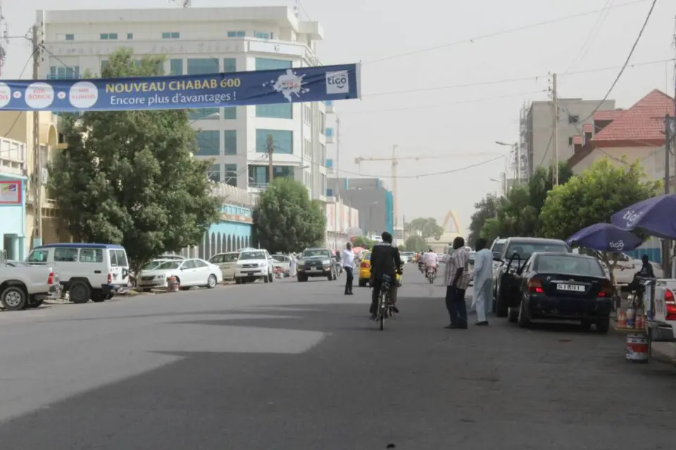 L'avenue Charles de Gaulle à N'Djamena. Alwihda Info/archives