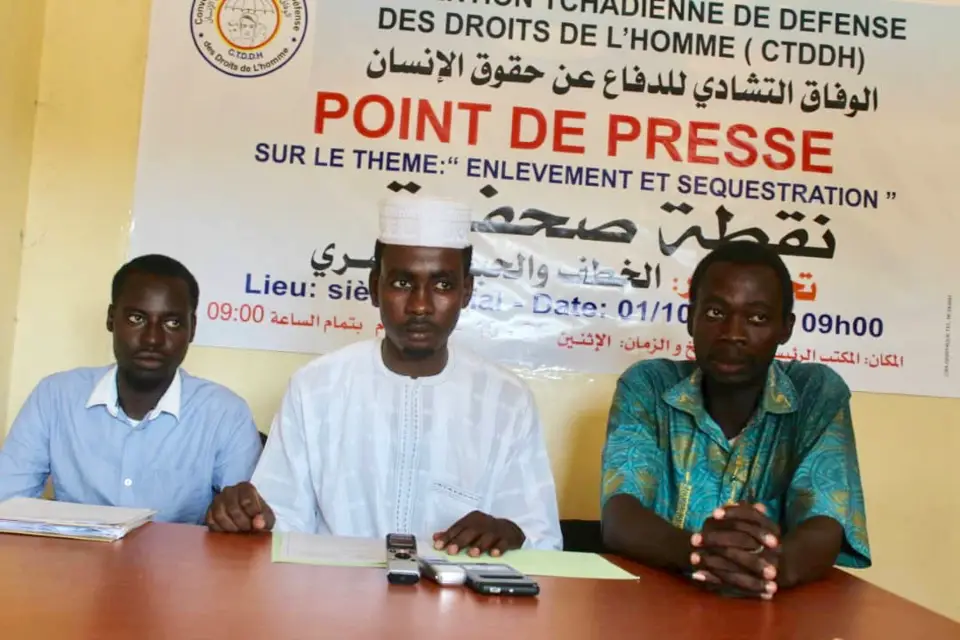 Tchad : la CTDDH exige la libération de trois personnes détenues arbitrairement. Alwihda Info