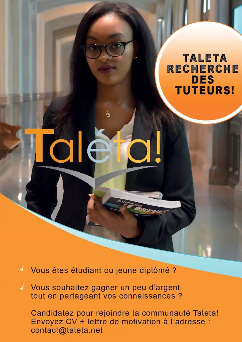 Tchad : appel à candidatures pour du tutorat à N'Djamena