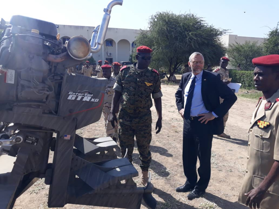 Les Etats-Unis renforcent la capacité fluviale du Tchad dans la lutte contre le terrorisme. © Alwihda Info Les Etats-Unis renforcent la capacité fluviale du Tchad dans la lutte contre le terrorisme. © Alwihda Info
