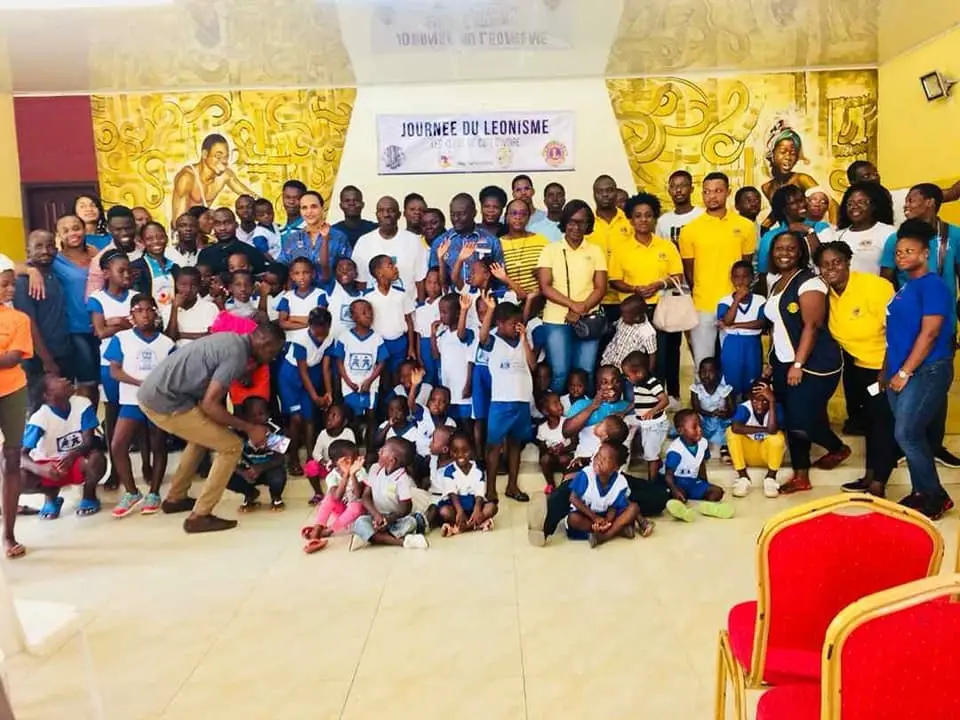 Côte d’Ivoire/Journée du Leonisme 2018 : Les jeunes Lions égayent les enfants du village sos d’Abobo