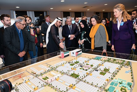 “UAE Humanitarian Exhibition” (Photo: AETOSWire).