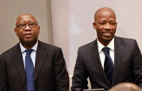 Laurent Gbagbo et Charles Blé Goudé. © DR