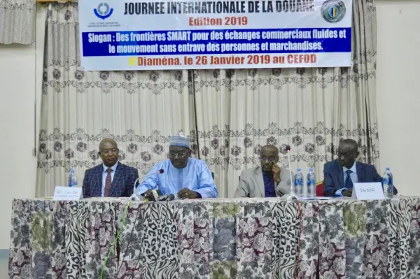 Célébration de la journée internationale des douanes le 26 janvier 2019 à N'Djamena, Tchad.