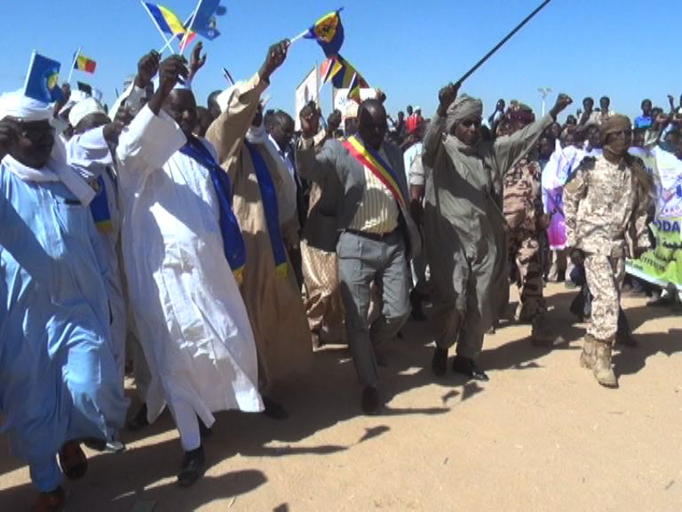 Tchad : une marche de soutien à l'armée à Abéché, ce mardi 19 février 2019. © Alwihda Info