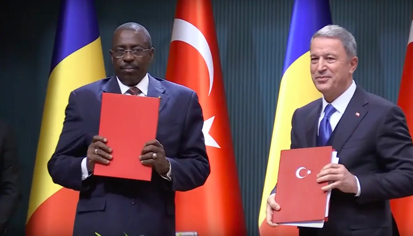 Coopération militaire : Le Tchad et la Turquie signent un accord de coopération en matière de Défense. © DR