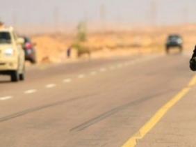 Une route au sud de la Libye. © DR