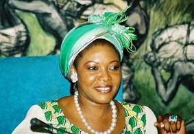 Mme Lucie Bongo Ondimba (Photo d'archives).