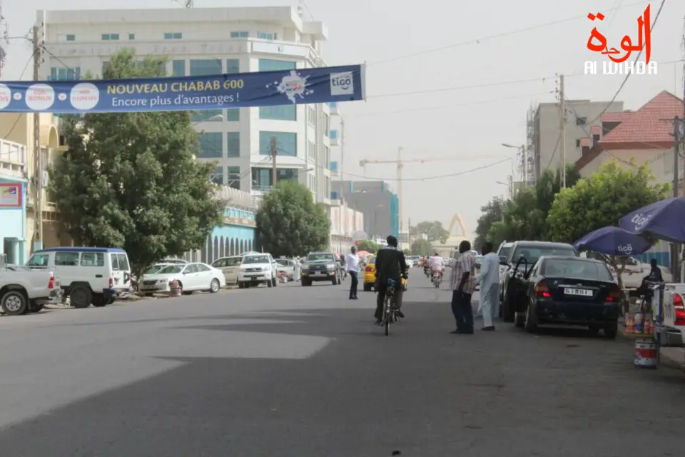 L'avenue Charle de Gaulle à N'Djamena. Illustration. © Alwihda Info