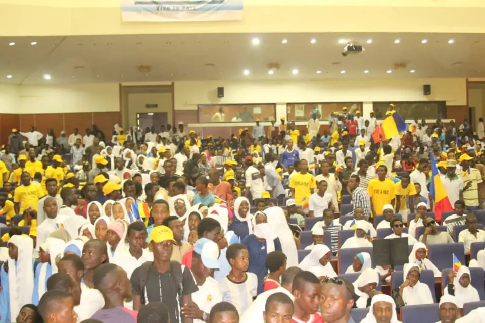 La CASAC sensibilise la jeunesse sur la préservation de la paix au Tchad. © Alwihda Info