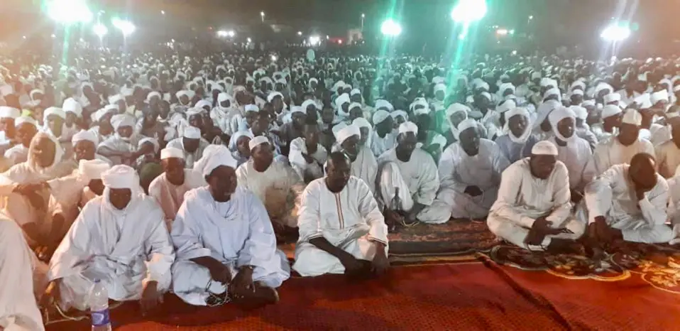 Tchad : les musulmans d'Abéché réunis pour la paix à l'approche du Ramadan. © Alwihda Info