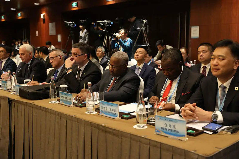 Representatives at the sub forums of the Second Belt and Road Forum for International Cooperation on April 25. (Photo by Han Xiaoming from People’s Daily).