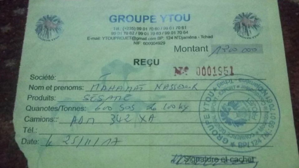 Tchad : le groupe Ytou impose des taxes illégales et exorbitantes sur les produits agricoles